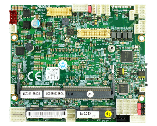 嵌入式單板電腦-2I610HW_Skylake Kaby Lake Pico ITX Embedded SBC