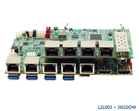 嵌入式單板電腦-L2L003-3I610DW-Skylake Kaby Lake 3.5 Embedded SBC