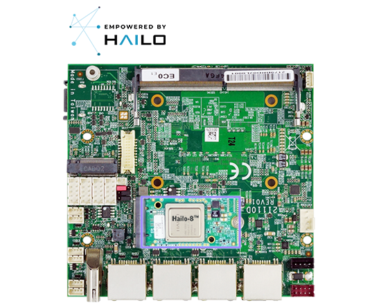 单板电脑-2I110D-Hailo-Tiger Lake Pico ITX Embedded SBC