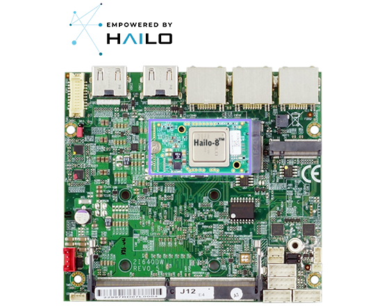 单板电脑-2I640DW-M2M-HAILO- Elkhart Lake Pico ITX Embedded SBC