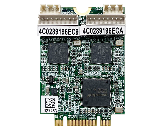 Networking / Communication-NF226B- M.2 B-key 3042 PCIe to 2 Port 2.5GbE LAN board