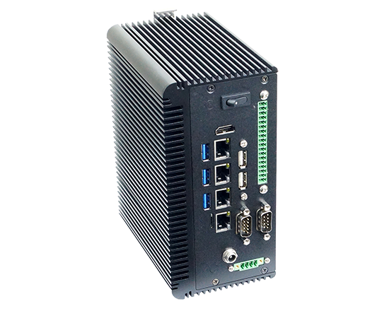 無風扇嵌入式電腦系統,DIN-Rail 導軌系统-ROCK-2I130DW - 13th Gen Raptor Lake-U