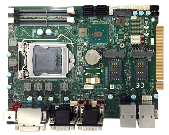 单板电脑-CI170A-Skylake Kaby Lake  Embedded SBC