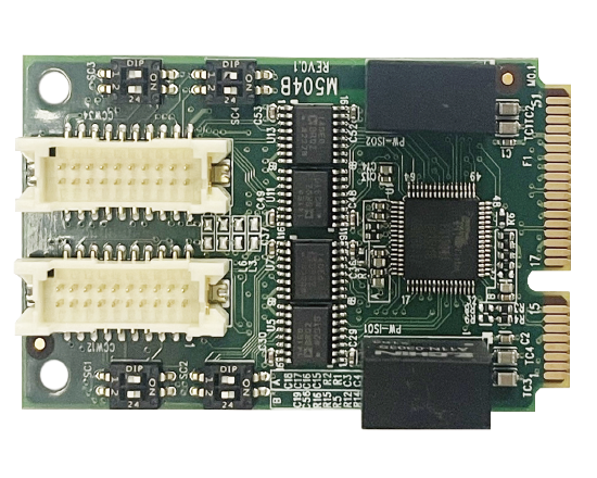 Mini PCIe カード,シリアル通信カード-M504B