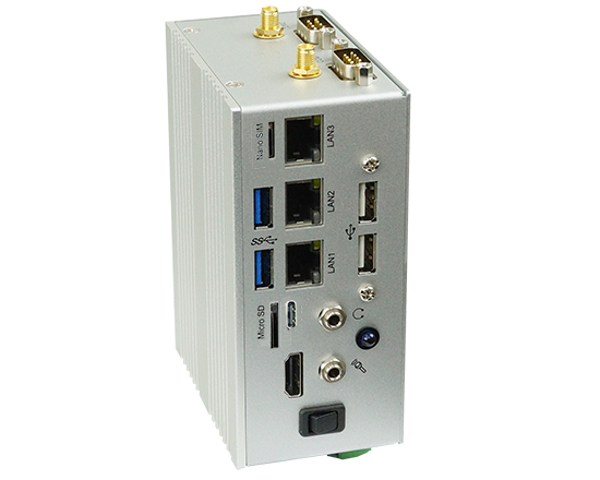 Embedded Box PC,DIN-Rail System-NETII-2N8MP01-NXP i.MX8M Plus (Quad core) ARM Cortex A53