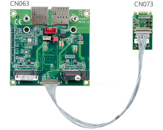変換ボード,ネットワークと通信-CN063+CN073