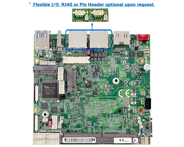Single Board Computer-2I740CW- Intel® Amston Lake ATOM® x7000 series CPU