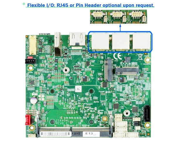 Single Board Computer-2I640HL- Intel® Elkhart Lake ATOM x6413E Quad Core 3.0 GHz CPU