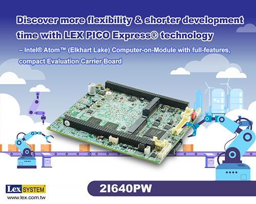 2I640PW - Discover more flexibility & shorter development time with LEX PICO Express&reg; technology 
