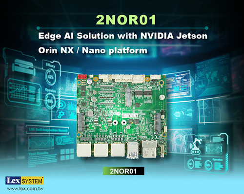 2NOR01 - Edge AI Solution with NVIDIA Jetson Orin NX / Nano platform