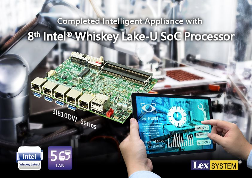 3I810DW - Completed Intelligent Appliance with 8th Intel&reg; Whiskey Lake-U SoC Processor